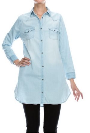 Tunique bleue