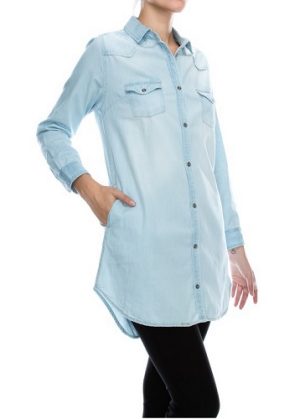 Tunique bleue